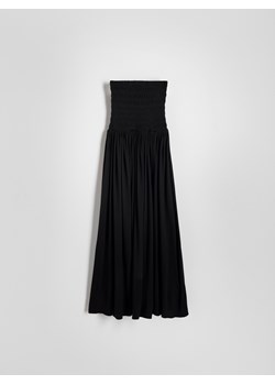 Reserved - Sukienka z wiskozą - czarny ze sklepu Reserved w kategorii Sukienki - zdjęcie 173117641