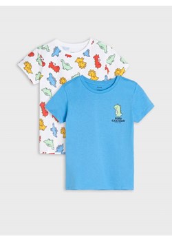 Sinsay - Koszulki 2 pack - wielobarwny ze sklepu Sinsay w kategorii T-shirty chłopięce - zdjęcie 173117971