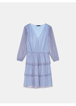 Mohito - Niebieska sukienka mini - błękitny ze sklepu Mohito w kategorii Sukienki - zdjęcie 173118530