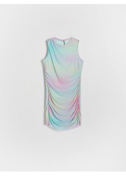 Reserved - Sukienka z marszczeniami - wielobarwny ze sklepu Reserved w kategorii Sukienki dziewczęce - zdjęcie 173118990