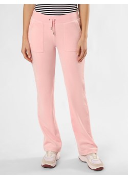 Juicy by Juicy Couture Damskie spodnie dresowe - Del Ray Kobiety różowy jednolity ze sklepu vangraaf w kategorii Spodnie damskie - zdjęcie 173119071