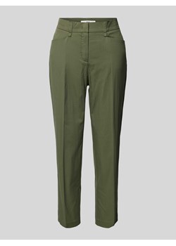 Spodnie materiałowe o skróconym kroju slim fit model ‘Style.Mara’ ze sklepu Peek&Cloppenburg  w kategorii Spodnie damskie - zdjęcie 173119521