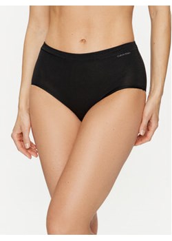 Calvin Klein Underwear Figi klasyczne z wysokim stanem 000QD5173E Czarny ze sklepu MODIVO w kategorii Majtki damskie - zdjęcie 173119984