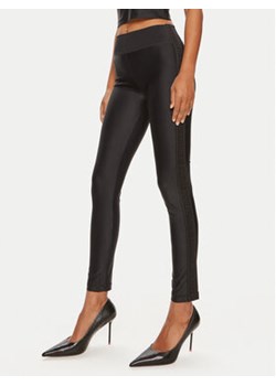Versace Jeans Couture Legginsy 76HAC114 Czarny Skinny Fit ze sklepu MODIVO w kategorii Spodnie damskie - zdjęcie 173120114