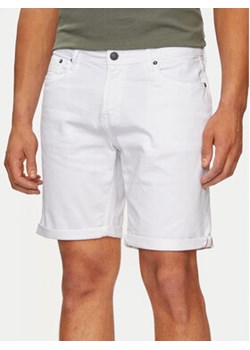 Jack&Jones Szorty jeansowe Jpstrick 12248681 Biały Regular Fit ze sklepu MODIVO w kategorii Spodenki męskie - zdjęcie 173120132
