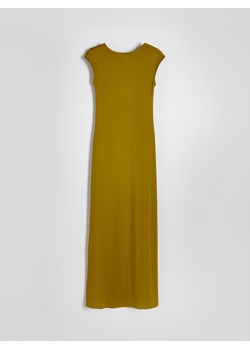 Reserved - Sukienka maxi - oliwkowy ze sklepu Reserved w kategorii Sukienki - zdjęcie 173120911
