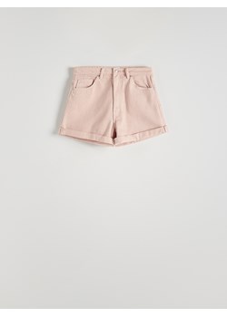 Reserved - Szorty jeansowe - różowy ze sklepu Reserved w kategorii Szorty - zdjęcie 173120914