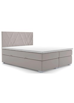 Łóżko małżeńskie boxspring Orlando 160x200 - 32 kolory ze sklepu Edinos.pl w kategorii Łóżka i materace - zdjęcie 173121224