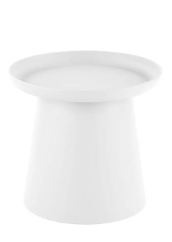 Biały stolik kawowy minimalistyczny - Lilian ze sklepu Edinos.pl w kategorii Stoliki kawowe - zdjęcie 173121692