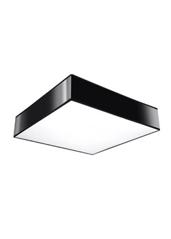 Czarny kwadratowy plafon - EX508-Horux ze sklepu Edinos.pl w kategorii Lampy sufitowe - zdjęcie 173122064