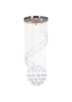 Lampa sufitowa kryształowa spirala - EX161-Donis ze sklepu Edinos.pl w kategorii Lampy sufitowe - zdjęcie 173122574