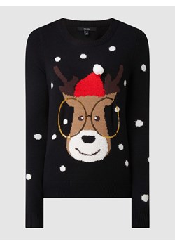 Sweter z motywem świątecznym model ‘Tinsel’ ze sklepu Peek&Cloppenburg  w kategorii Swetry damskie - zdjęcie 173124083