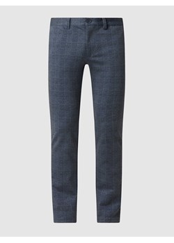 Spodnie o kroju tapered fit z dodatkiem streczu model ‘Mark’ ze sklepu Peek&Cloppenburg  w kategorii Spodnie męskie - zdjęcie 173124104