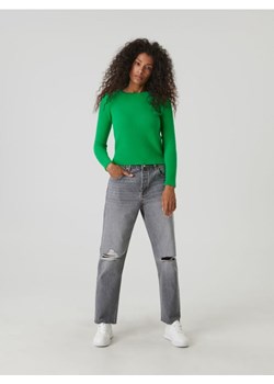 Sinsay - Sweter dzianinowy - zielony ze sklepu Sinsay w kategorii Swetry damskie - zdjęcie 173126360