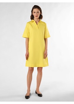 comma Sukienka damska Kobiety Bawełna cytrynowy jednolity ze sklepu vangraaf w kategorii Sukienki - zdjęcie 173128832