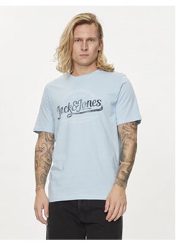 Jack&Jones T-Shirt Jprblulouie 12259674 Niebieski Regular Fit ze sklepu MODIVO w kategorii T-shirty męskie - zdjęcie 173130694