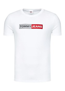 t shirt męski tommy jeans dm0dm09789 biały ze sklepu Royal Shop w kategorii T-shirty męskie - zdjęcie 173134104