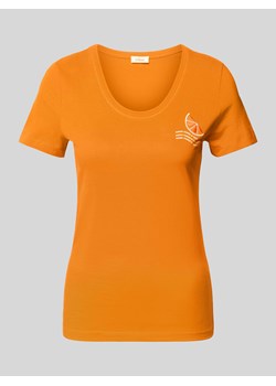 T-shirt z nadrukowanym motywem ze sklepu Peek&Cloppenburg  w kategorii Bluzki damskie - zdjęcie 173134374