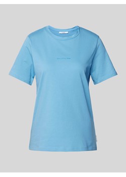 T-shirt z nadrukiem z logo ze sklepu Peek&Cloppenburg  w kategorii Bluzki damskie - zdjęcie 173134402