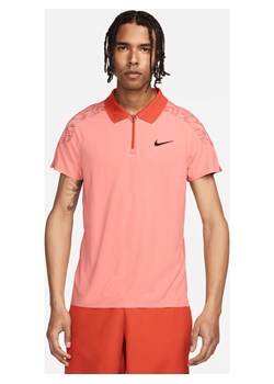 Męska koszulka polo do tenisa Dri-FIT ADV Nike Slam - Różowy ze sklepu Nike poland w kategorii T-shirty męskie - zdjęcie 173134631
