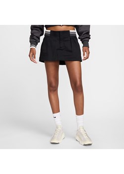 Damska spódnica mini z niskim stanem z płótna Nike Sportswear - Czerń ze sklepu Nike poland w kategorii Spódnice - zdjęcie 173134664