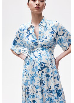 H & M - MAMA Szmizjerka Before & After - Niebieski ze sklepu H&M w kategorii Sukienki ciążowe - zdjęcie 173134964