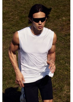 H & M - Sportowa koszulka DryMove - Biały ze sklepu H&M w kategorii T-shirty męskie - zdjęcie 173134972