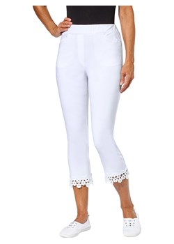 WITT WEIDEN Spodnie w kolorze białym ze sklepu Limango Polska w kategorii Spodnie damskie - zdjęcie 173135571