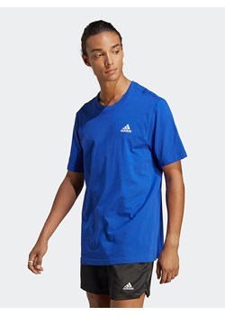 adidas Koszulka w kolorze niebieskim ze sklepu Limango Polska w kategorii T-shirty męskie - zdjęcie 173135610