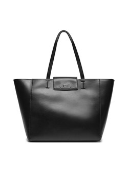 Torebka Calvin Klein Ck Push Medium Shopper K60K612148 Czarny ze sklepu eobuwie.pl w kategorii Torby Shopper bag - zdjęcie 173137624