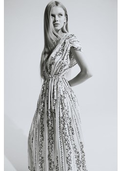 H & M - Bawełniana sukienka oversize - Biały ze sklepu H&M w kategorii Sukienki - zdjęcie 173137852