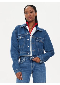 Tommy Jeans Kurtka jeansowa Claire DW0DW18207 Niebieski Regular Fit ze sklepu MODIVO w kategorii Kurtki damskie - zdjęcie 173138451
