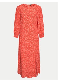 Pieces Sukienka letnia Sui 17149330 Czerwony Regular Fit ze sklepu MODIVO w kategorii Sukienki - zdjęcie 173138501