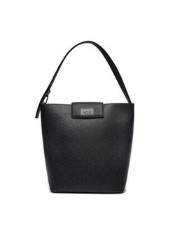Calvin Klein Torebka Ck Push Bucket Bag_Epi Mn K60K612344 Czarny ze sklepu MODIVO w kategorii Torby Shopper bag - zdjęcie 173138812