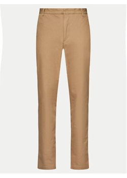 Boss Spodnie materiałowe Kaito1_T 50487754 Beżowy Slim Fit ze sklepu MODIVO w kategorii Spodnie męskie - zdjęcie 173138983