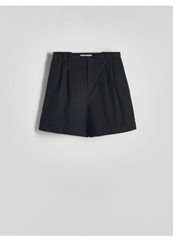 Reserved - Bawełniane szorty - czarny ze sklepu Reserved w kategorii Szorty - zdjęcie 173139670