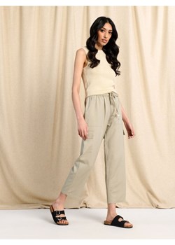 Sinsay - Spodnie - zielony ze sklepu Sinsay w kategorii Spodnie damskie - zdjęcie 173141510