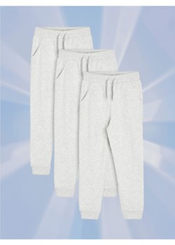 Sinsay - Spodnie dresowe jogger 3 pack - szary ze sklepu Sinsay w kategorii Spodnie chłopięce - zdjęcie 173141582