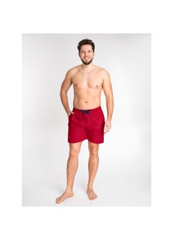 Szorty plażowe kąpielowe męskie bordowe ze sklepu 5.10.15 w kategorii Kąpielówki - zdjęcie 173141801