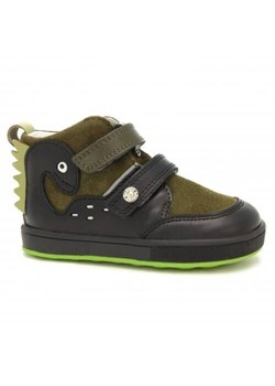 Mini First Steps Bartek 136340-02, Zielono-Czarny ze sklepu Wojas w kategorii Buciki niemowlęce - zdjęcie 173148273