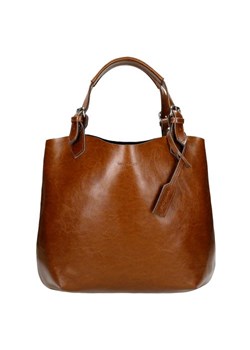 Wojas Duża Brązowa Shopperka Damska ze sklepu Wojas w kategorii Torby Shopper bag - zdjęcie 173153214