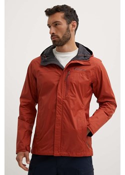 Columbia kurtka outdoorowa Pouring Adventure II kolor czerwony przejściowa 1760061 ze sklepu PRM w kategorii Kurtki męskie - zdjęcie 173257803