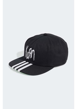 adidas Originals czapka z daszkiem bawełniana Korn Cap kolor czarny JF3139 ze sklepu PRM w kategorii Czapki z daszkiem męskie - zdjęcie 173257934