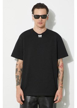 Ader Error t-shirt Langle męski kolor czarny gładki BN01SSTS0108 ze sklepu PRM w kategorii T-shirty męskie - zdjęcie 173258202
