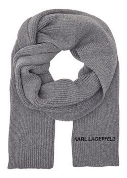 Karl Lagerfeld Szal k/essential logo | z dodatkiem wełny i kaszmiru ze sklepu Gomez Fashion Store w kategorii Szaliki i chusty damskie - zdjęcie 173267824