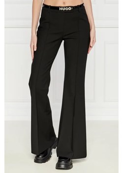 HUGO Spodnie Hosena | flare fit ze sklepu Gomez Fashion Store w kategorii Spodnie damskie - zdjęcie 173276071