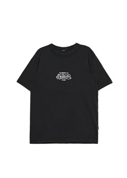 Cropp - Czarna koszulka z efektem sprania - czarny ze sklepu Cropp w kategorii T-shirty męskie - zdjęcie 173276872