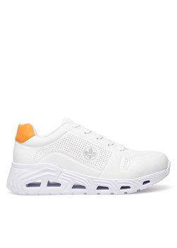 Sneakersy Rieker N5202-80 Biały ze sklepu eobuwie.pl w kategorii Buty sportowe damskie - zdjęcie 173277930