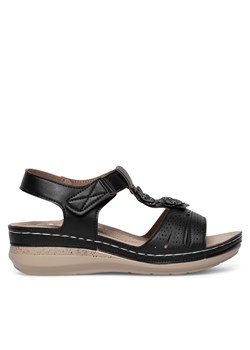 Sandały Clara Barson WYL0510-20 Czarny ze sklepu eobuwie.pl w kategorii Sandały damskie - zdjęcie 173278200