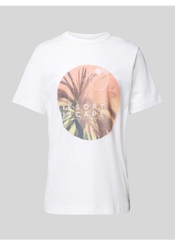 T-shirt z nadrukowanym motywem ze sklepu Peek&Cloppenburg  w kategorii T-shirty męskie - zdjęcie 173278674